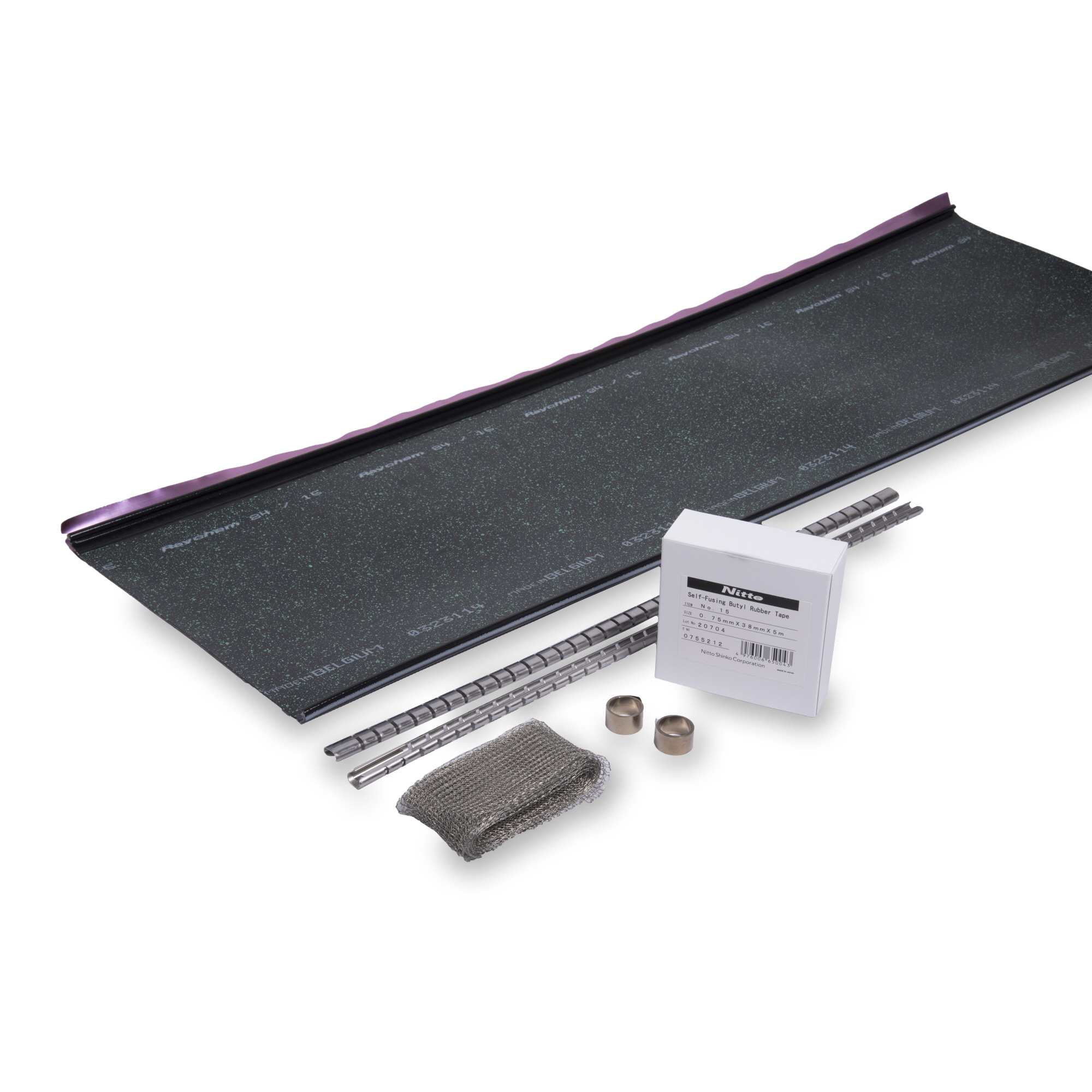 Jordingssett for varmkrymp skjøt