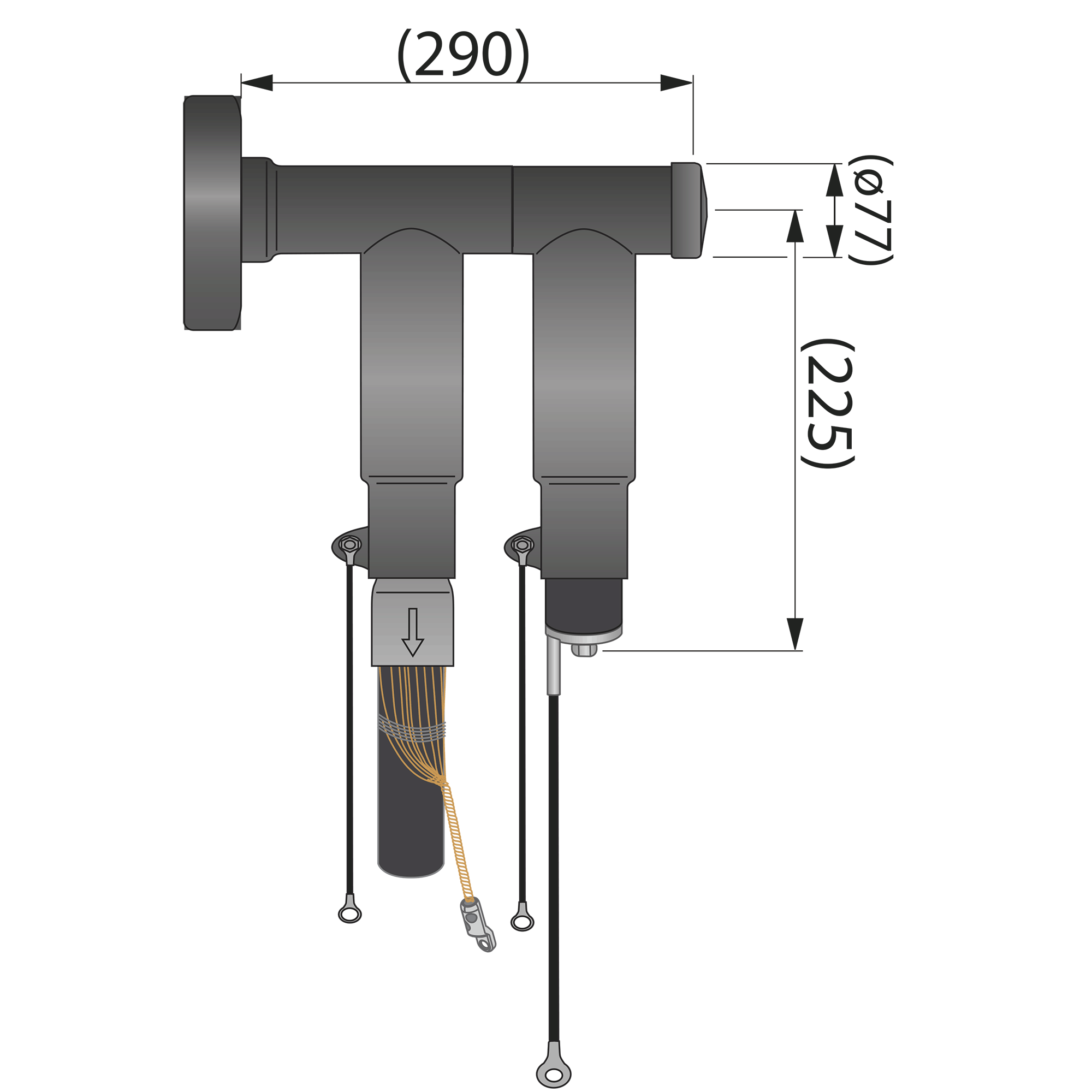 Surge Arrester Ensto CONTS630.10-12 - 1
