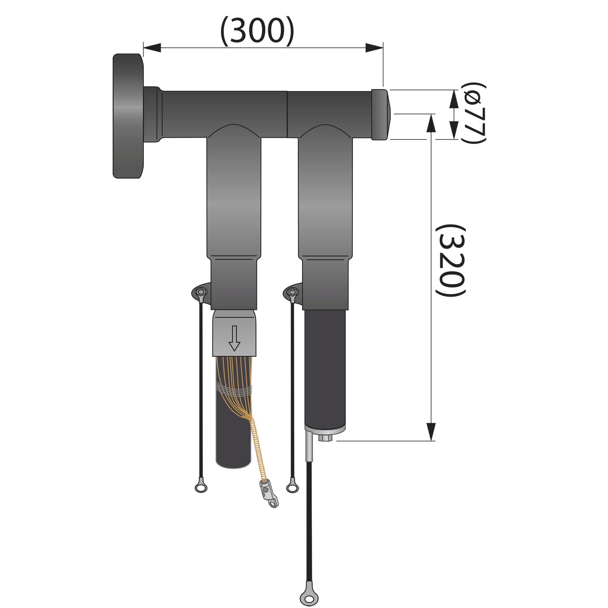 Surge Arrester Ensto CONTS630.10-24 - 1