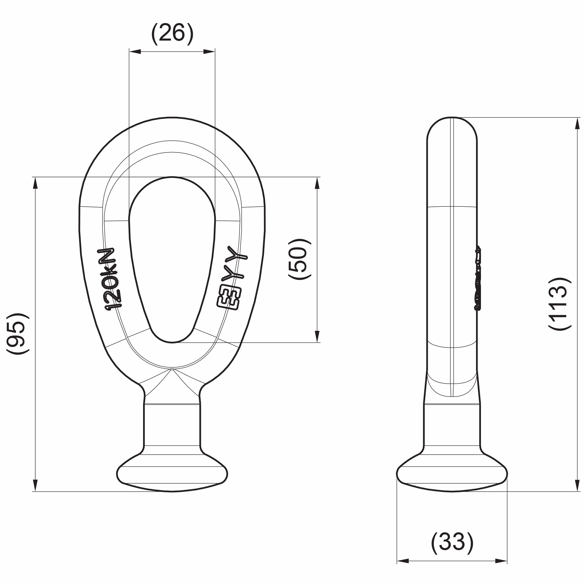 Kannatussilmus Ensto NV1042.20P