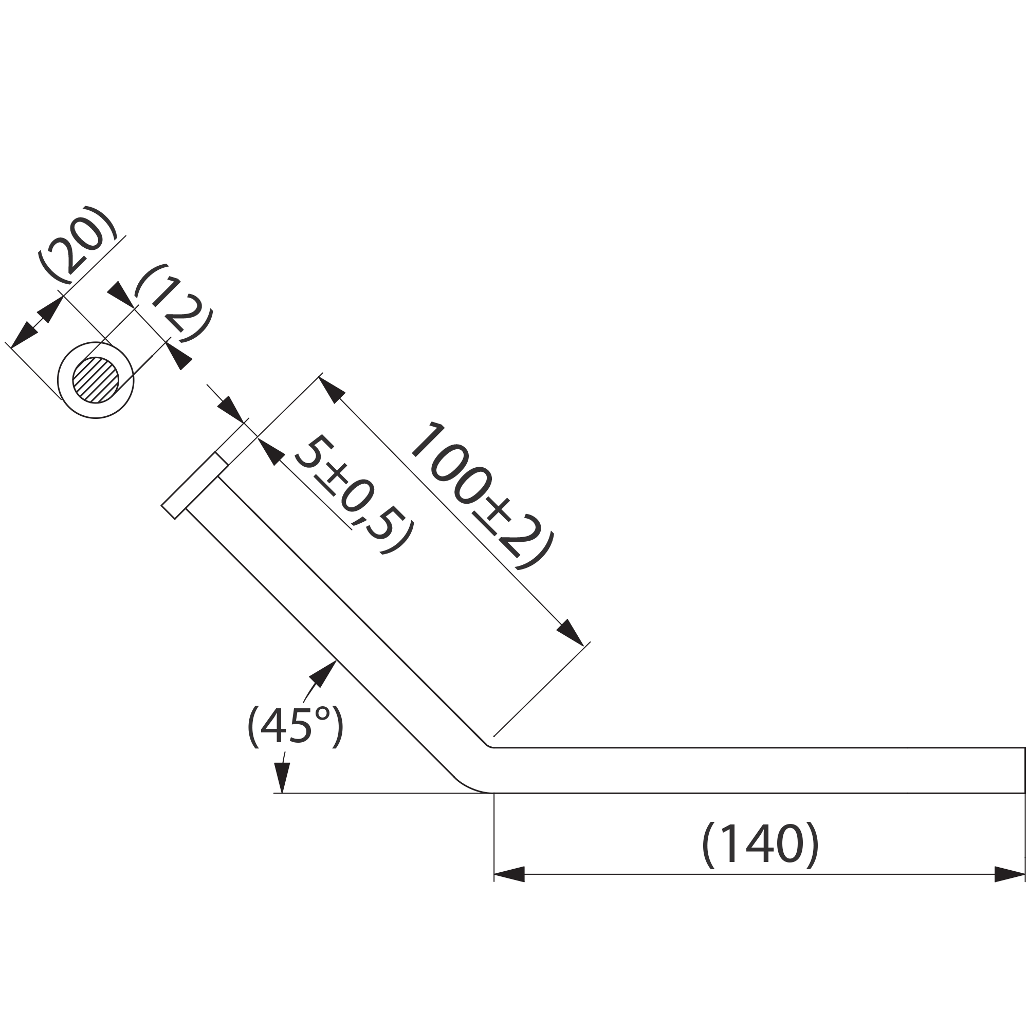 Valokaarisuojasarvi Ensto PSS464-P - 1