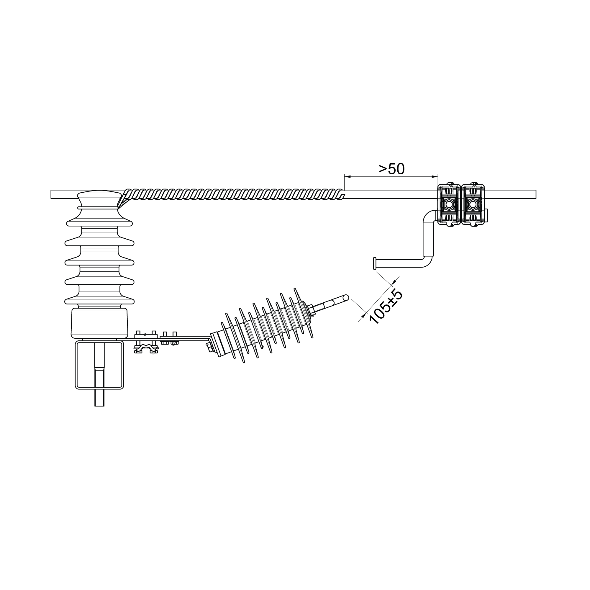 dispositif limiteur de courant Ensto SDI48.545 - 2