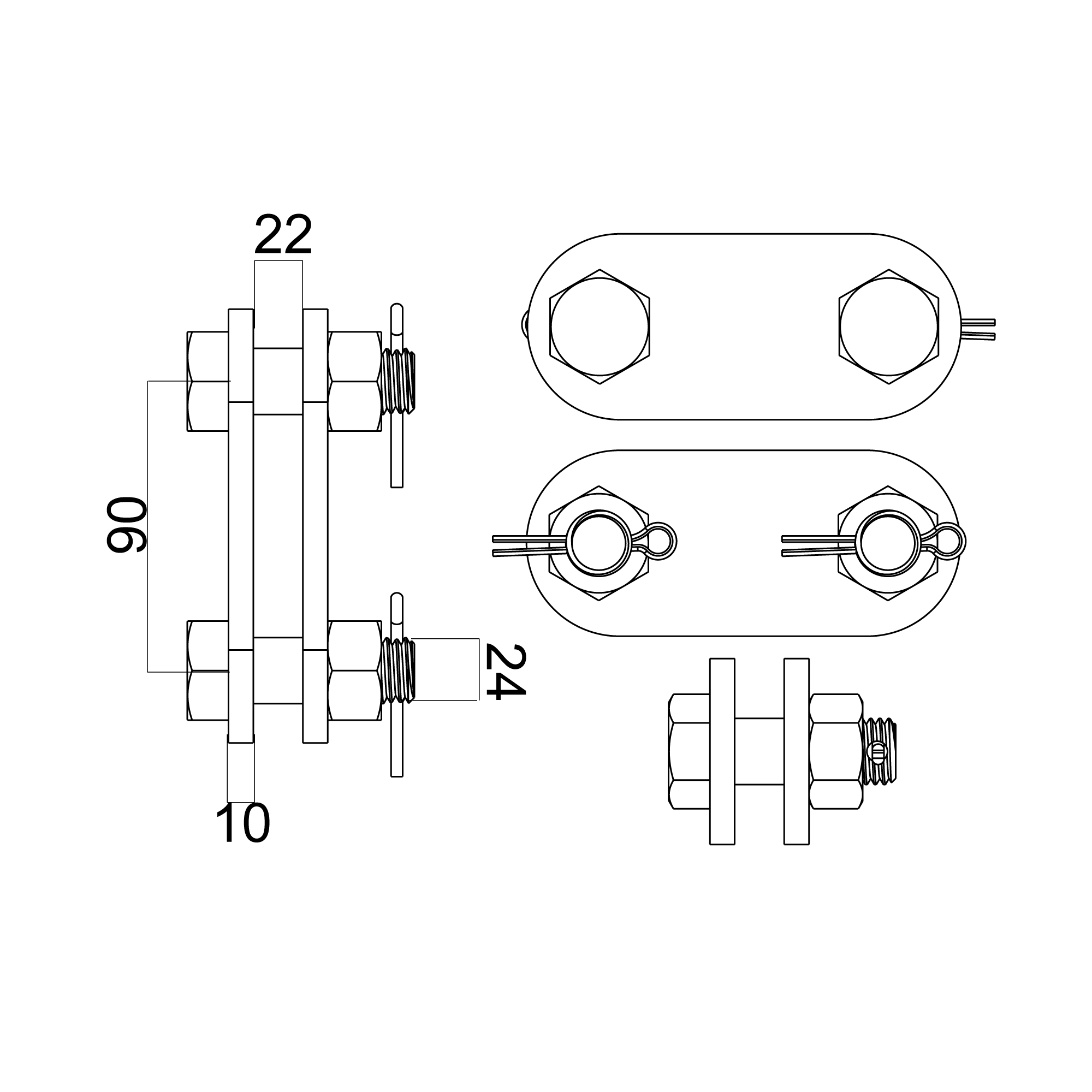 Clevis Ensto SH198.3 - 2