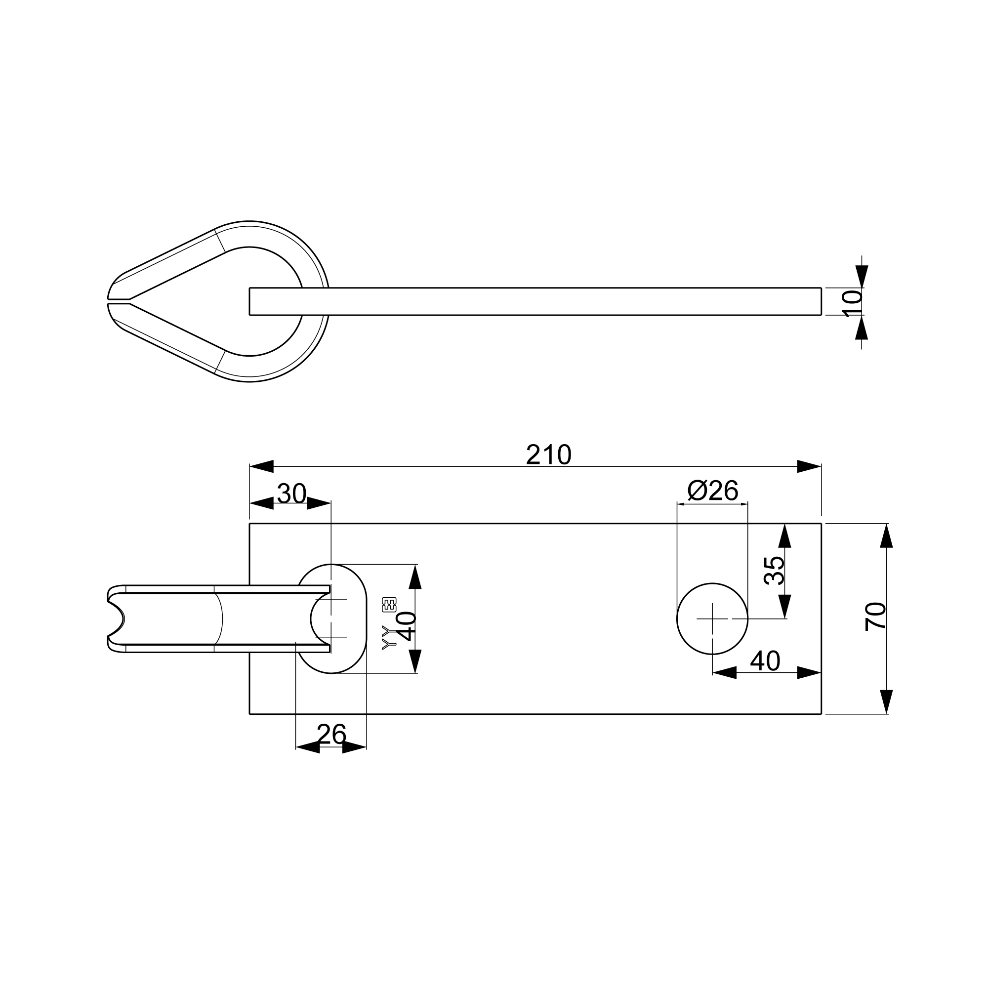 Harusrauta Ensto SH521.1 - 1