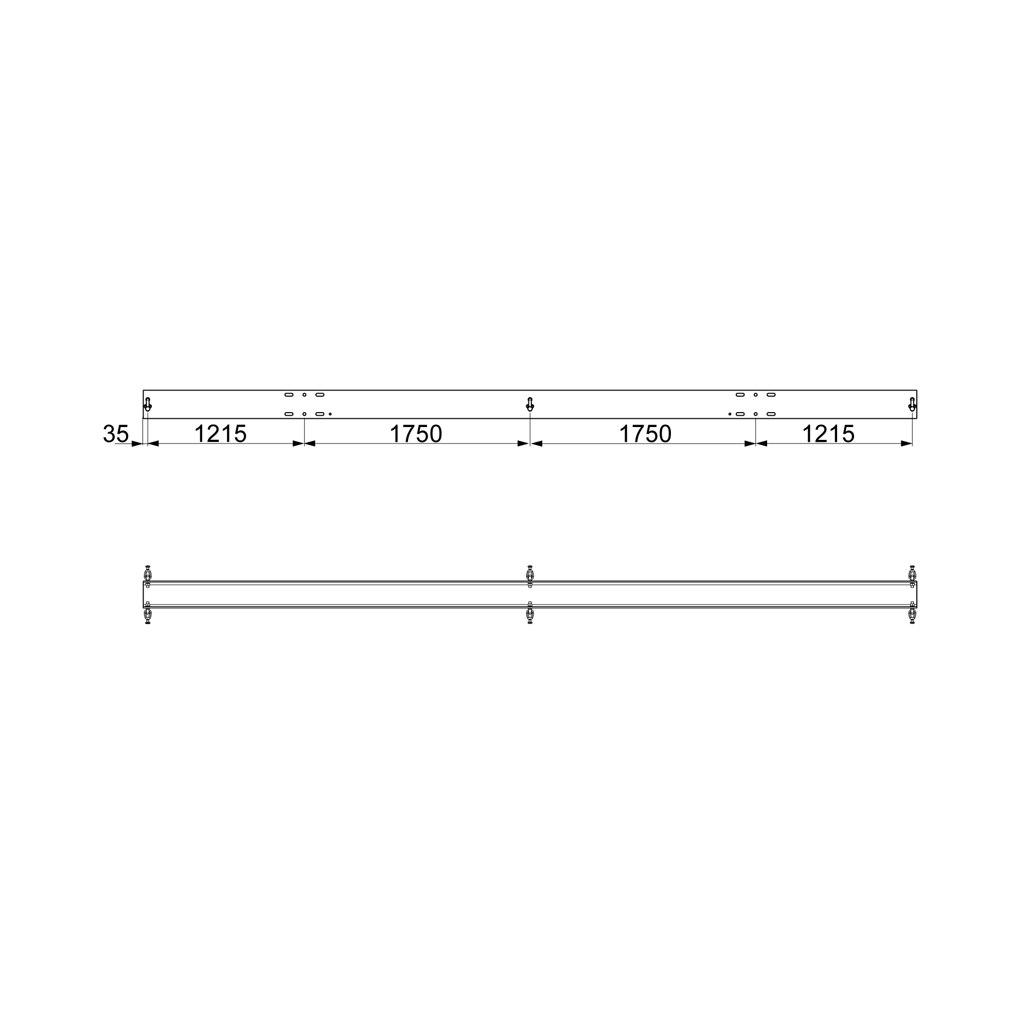 Crossarm Ensto SH591.3 - 1