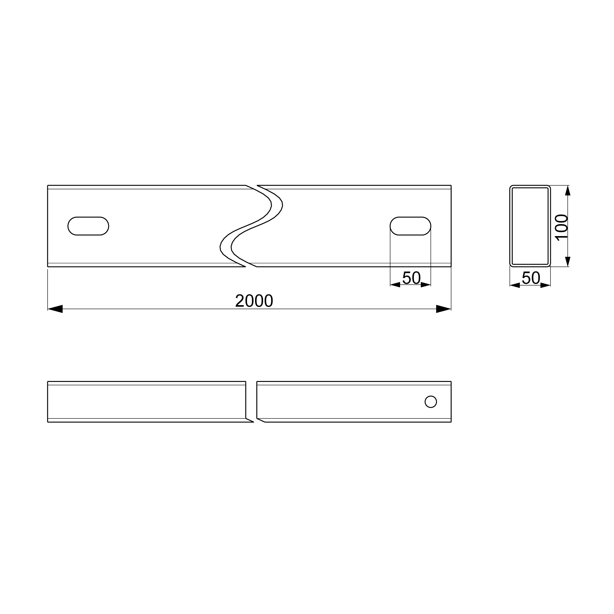 Transformer mounting rack Ensto SH75.022 - 1