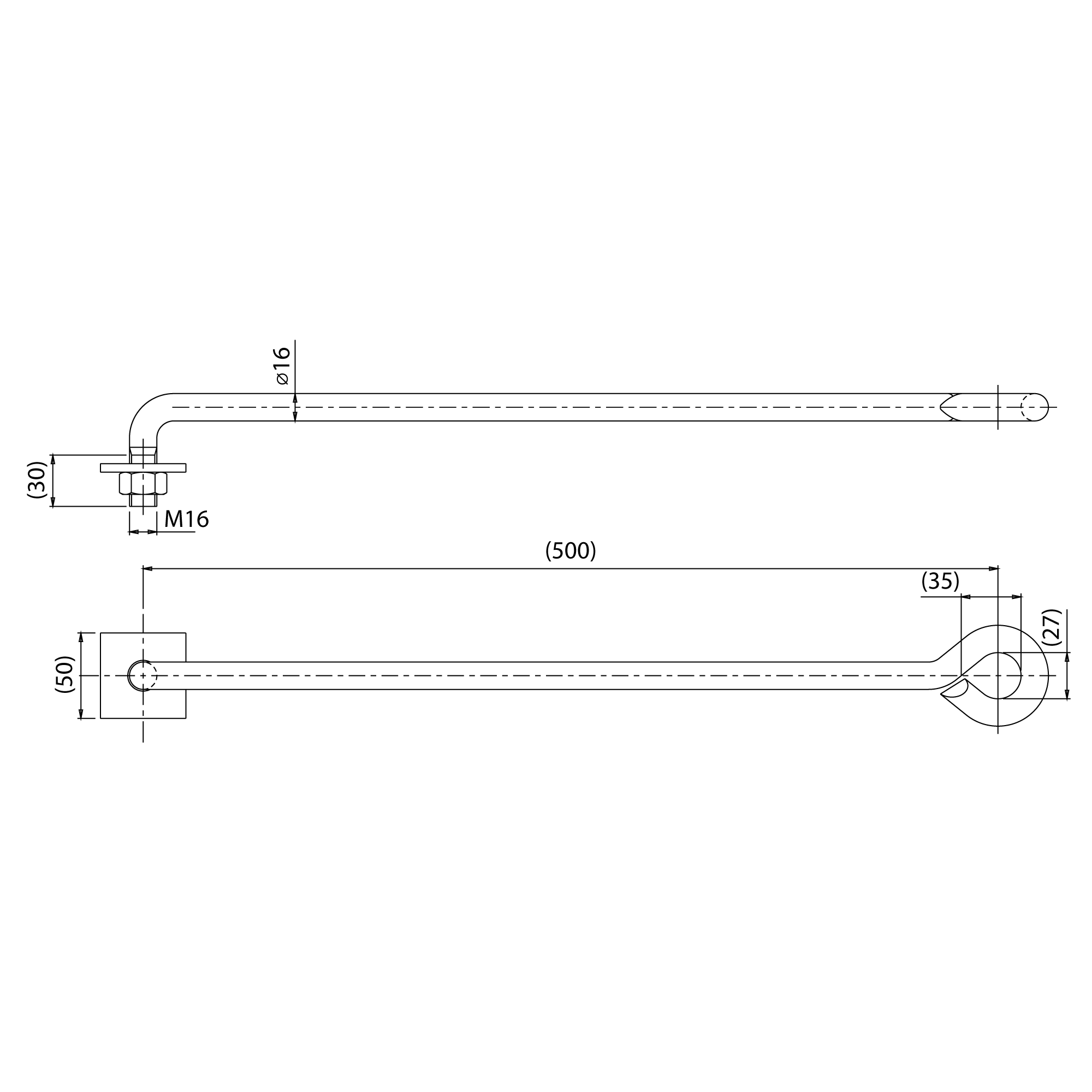 Eye stay link Ensto SH97.1 - 1