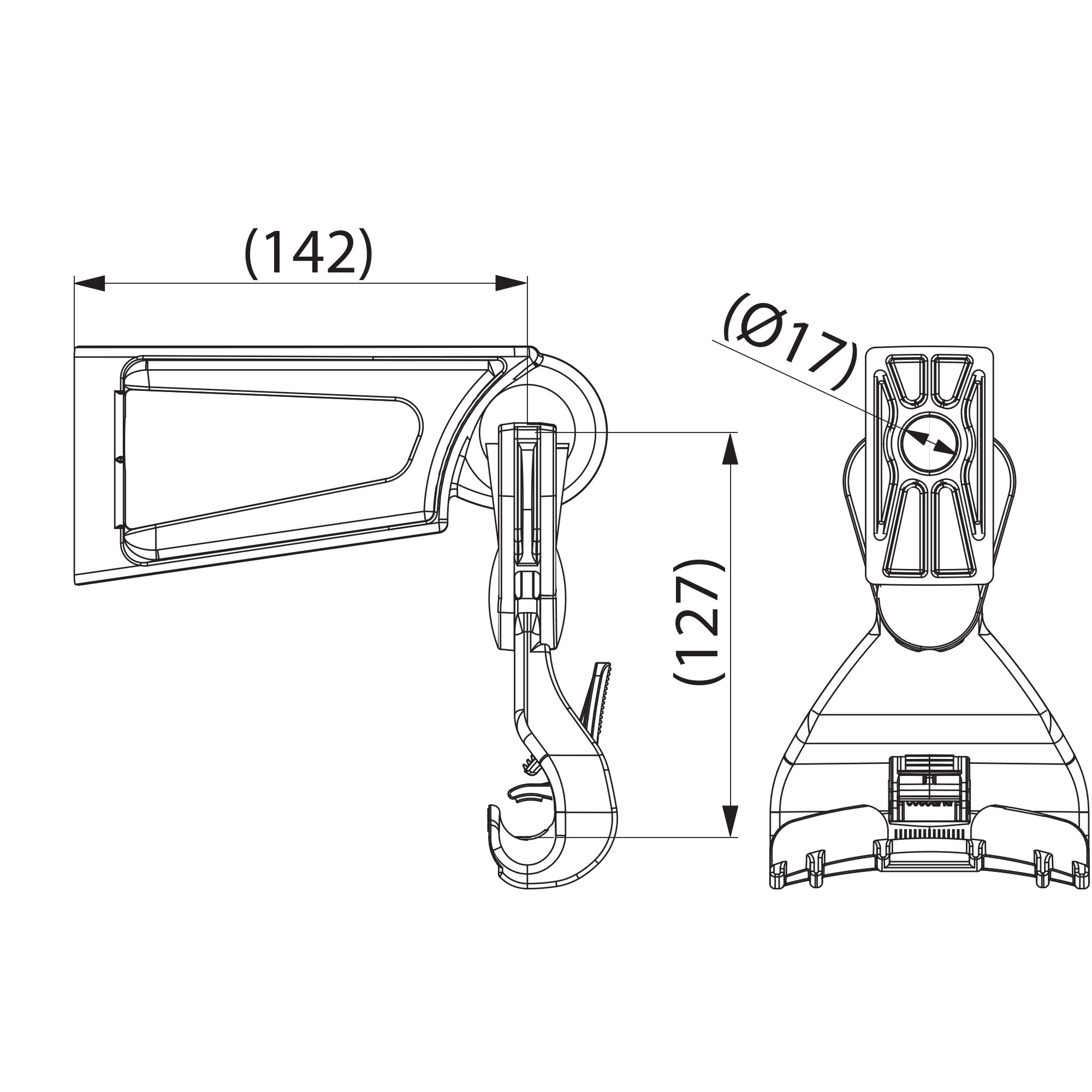 Suspension clamp Ensto SO260 - 1