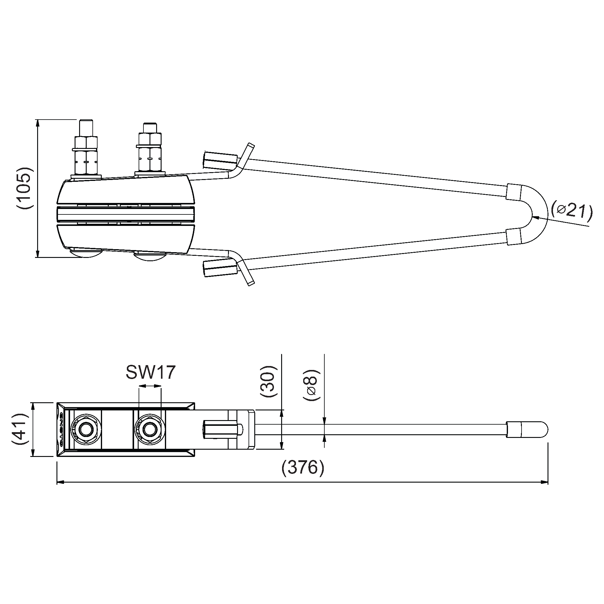 Tension clamp Ensto SO284S