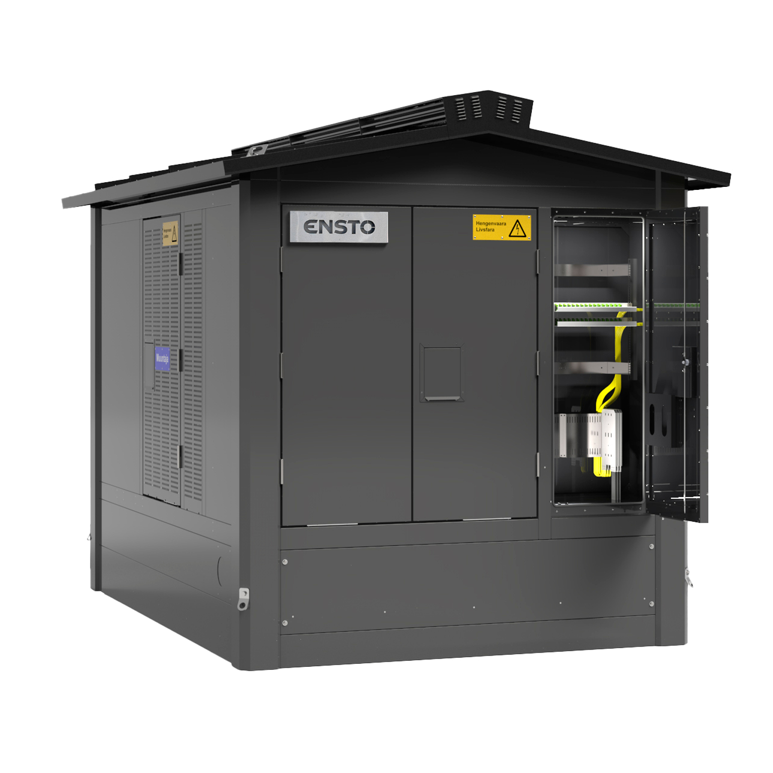 Compact secondary substation