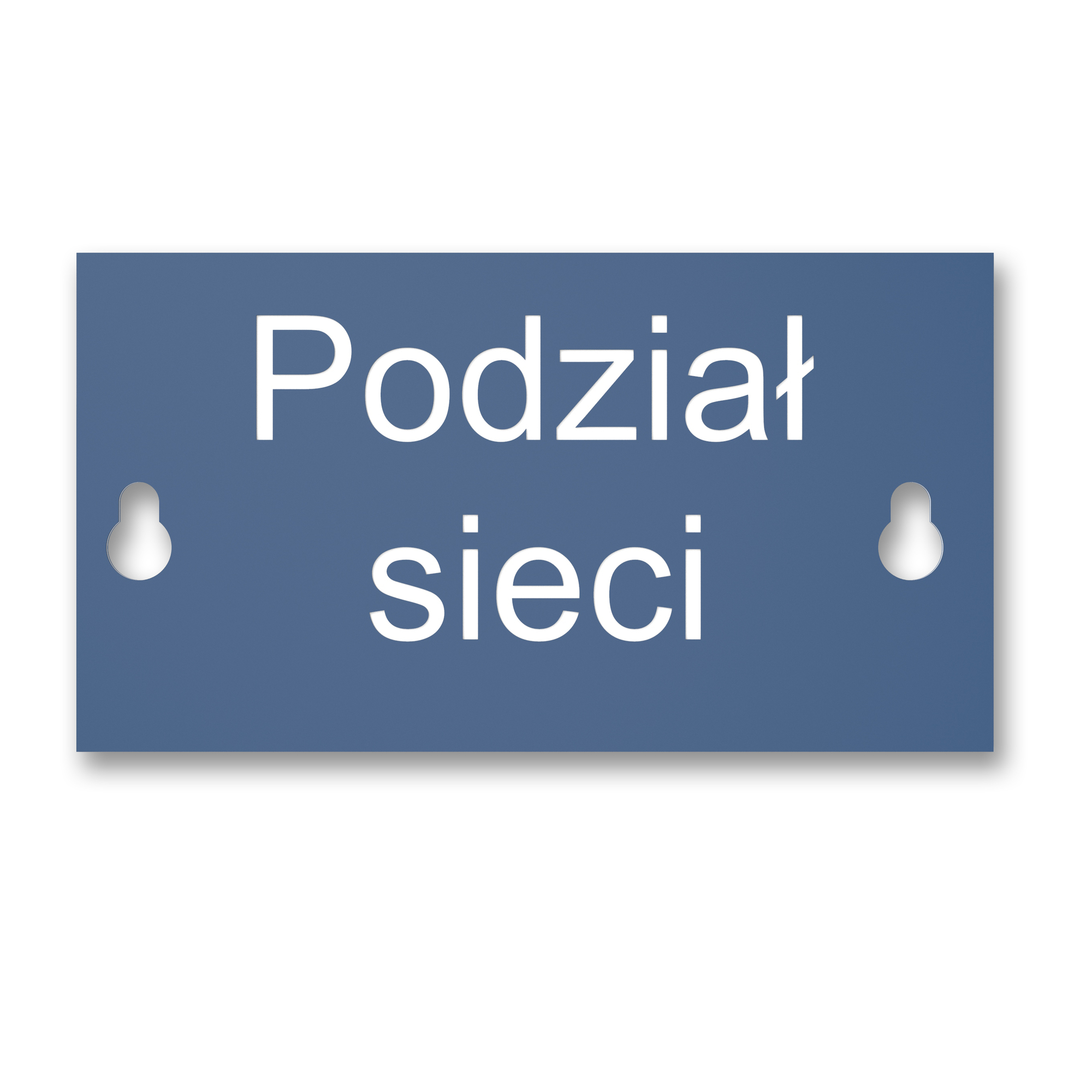 Number plate Ensto PEM243