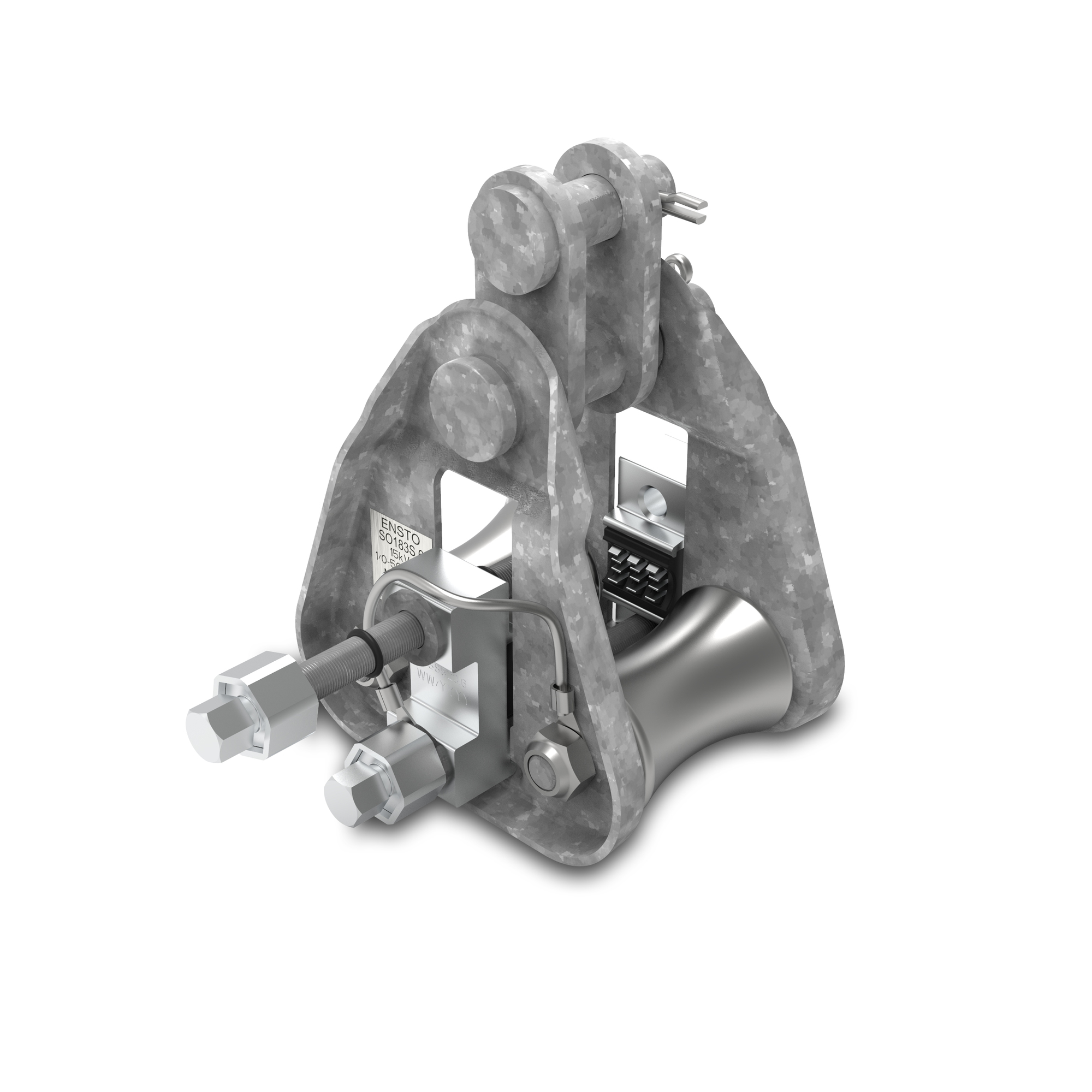SO259S.6 Dead-end clamp | MV Suspension fittings | Ensto