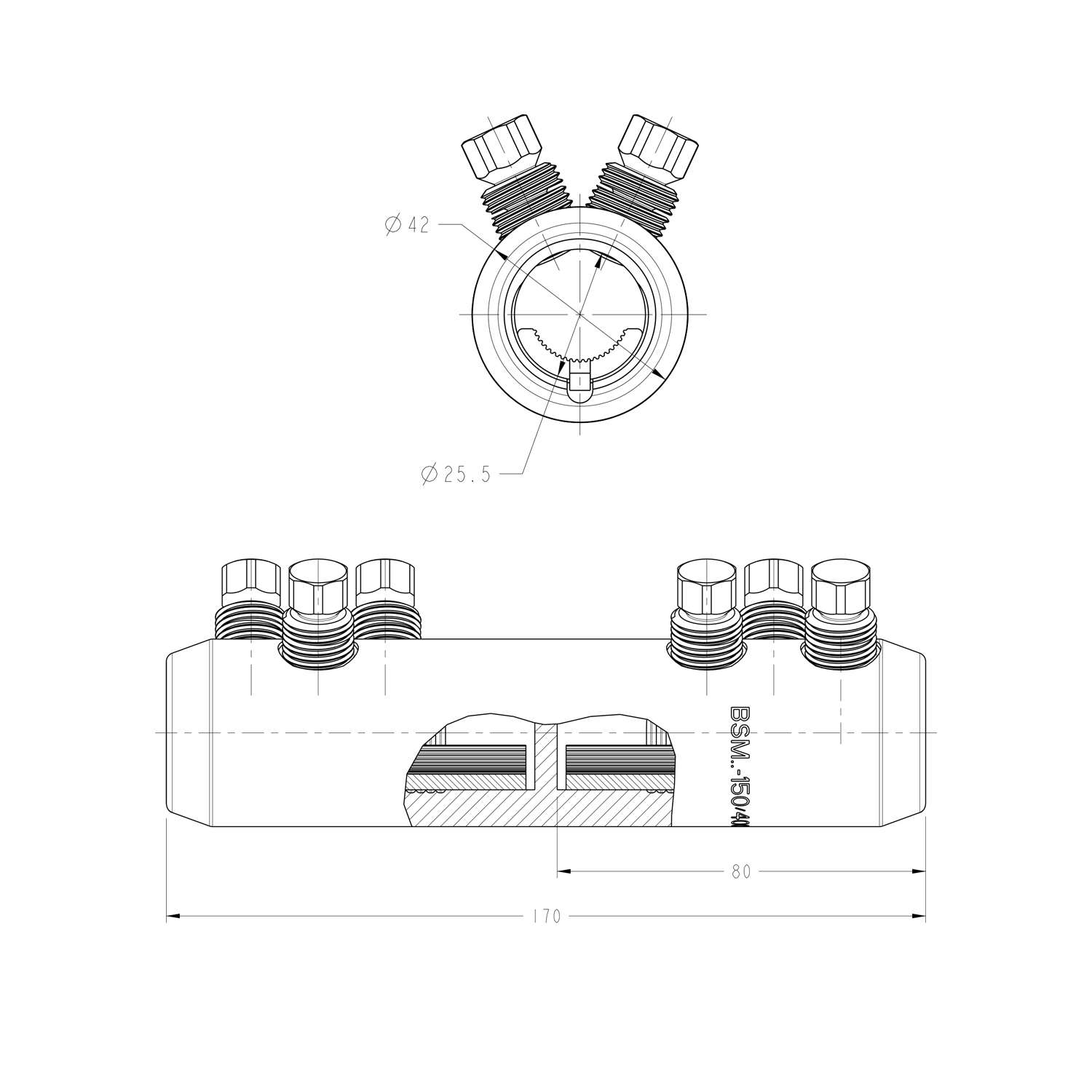 Mekanisk skjøtehylse Ensto NO2047902